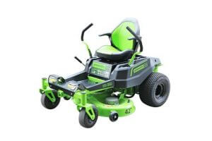 GREENWORKS 60v 42" ZERO TURN MOWER