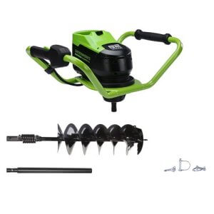 GREENWORKS 82v 8" EARTH AUGER