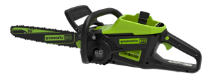 GREENWORKS BRUSHLESS CHAINSAW 60v