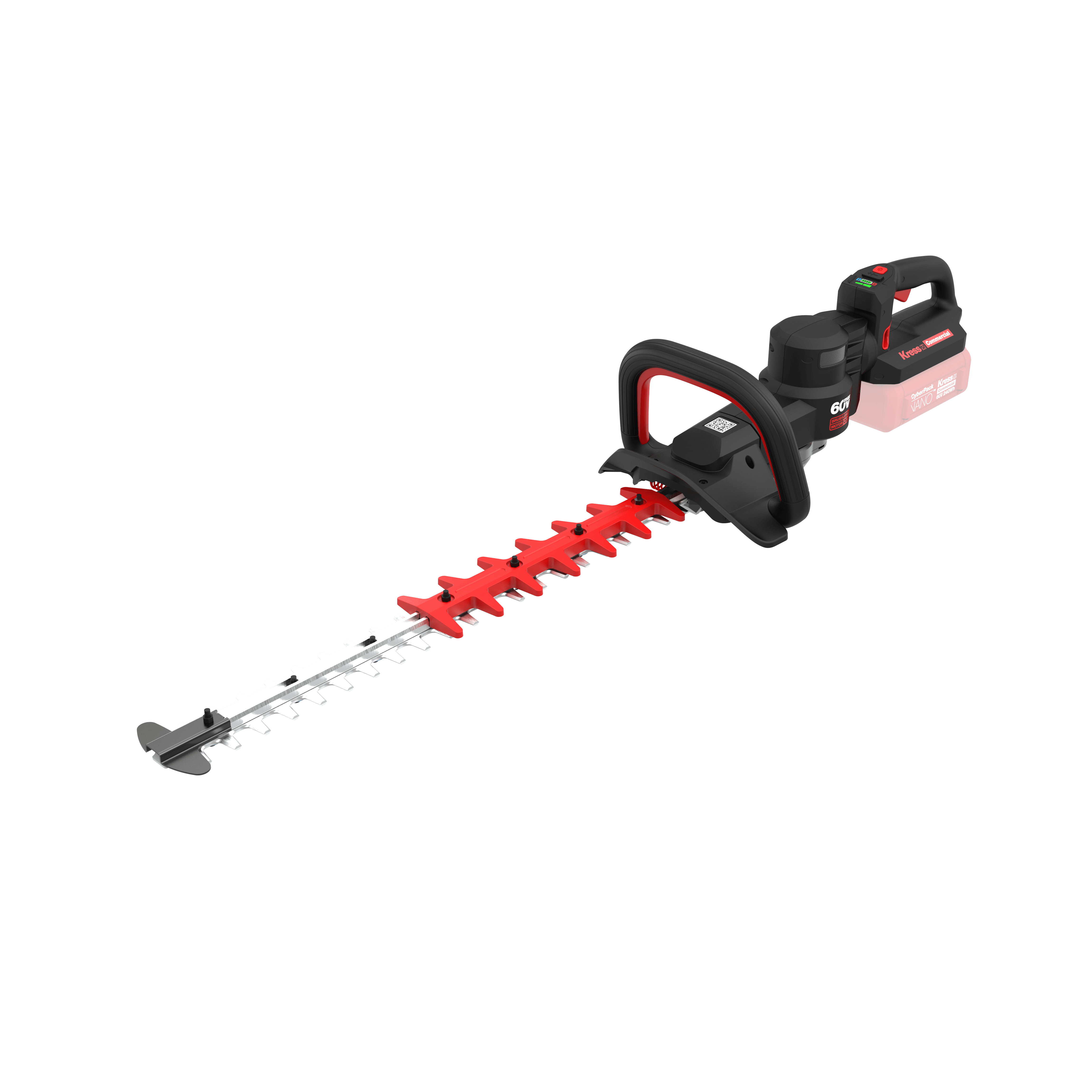 KRESS COMMERCIAL 60v 63cm HEDGE TRIMMER
